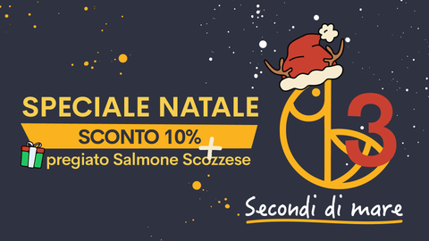 SPECIALE NATALE: 5 secondi di mare per le feste (dal forno alla piastra col sorriso)